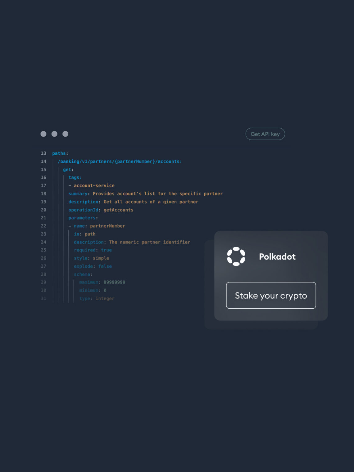 Amina Group crypto ui