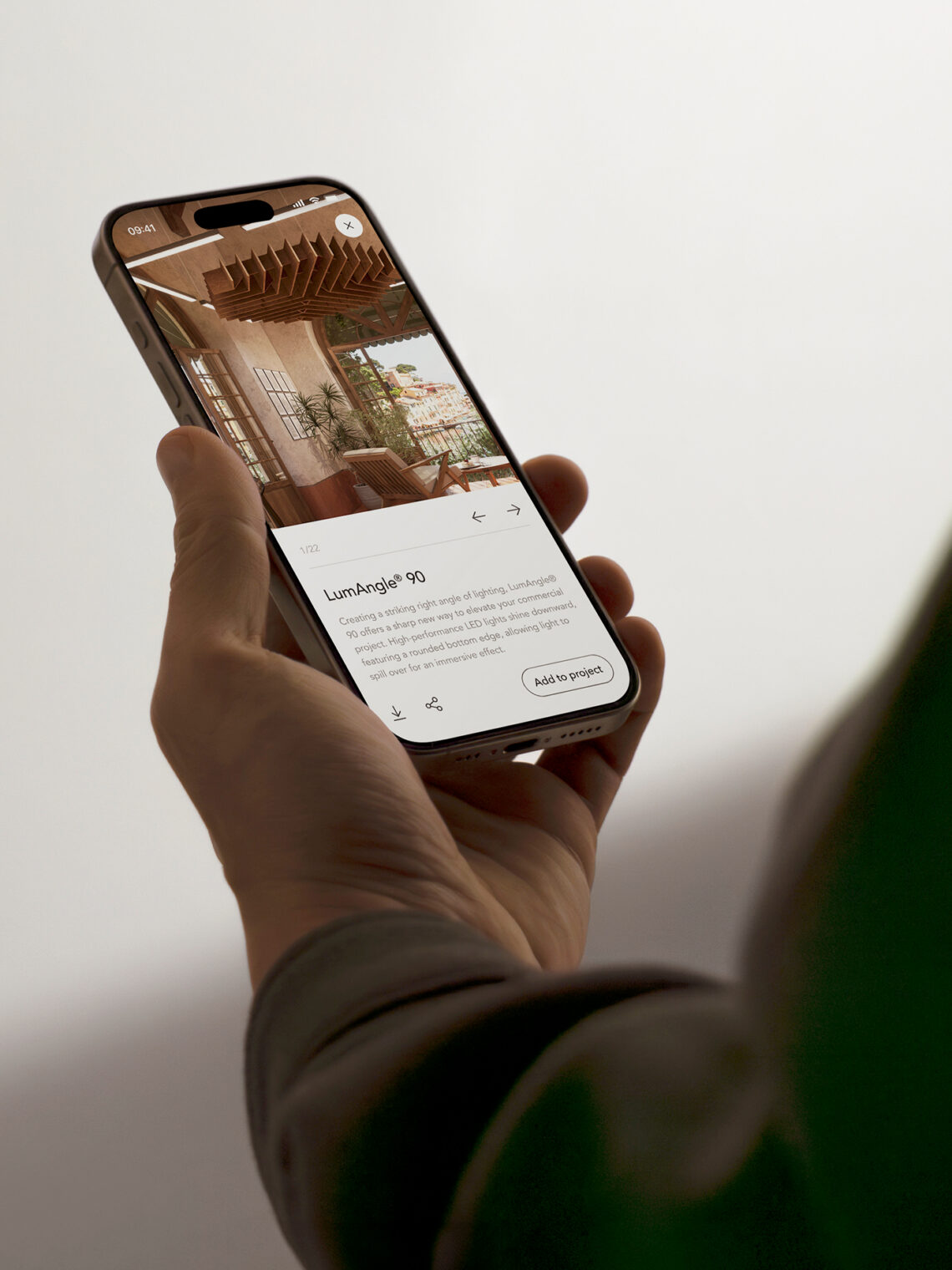 Arktura project mockup