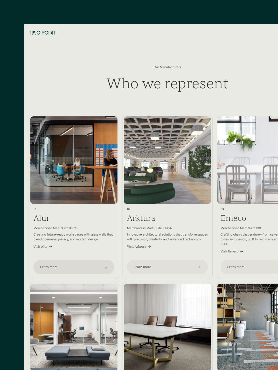 Twopoint website manufacturers archive
