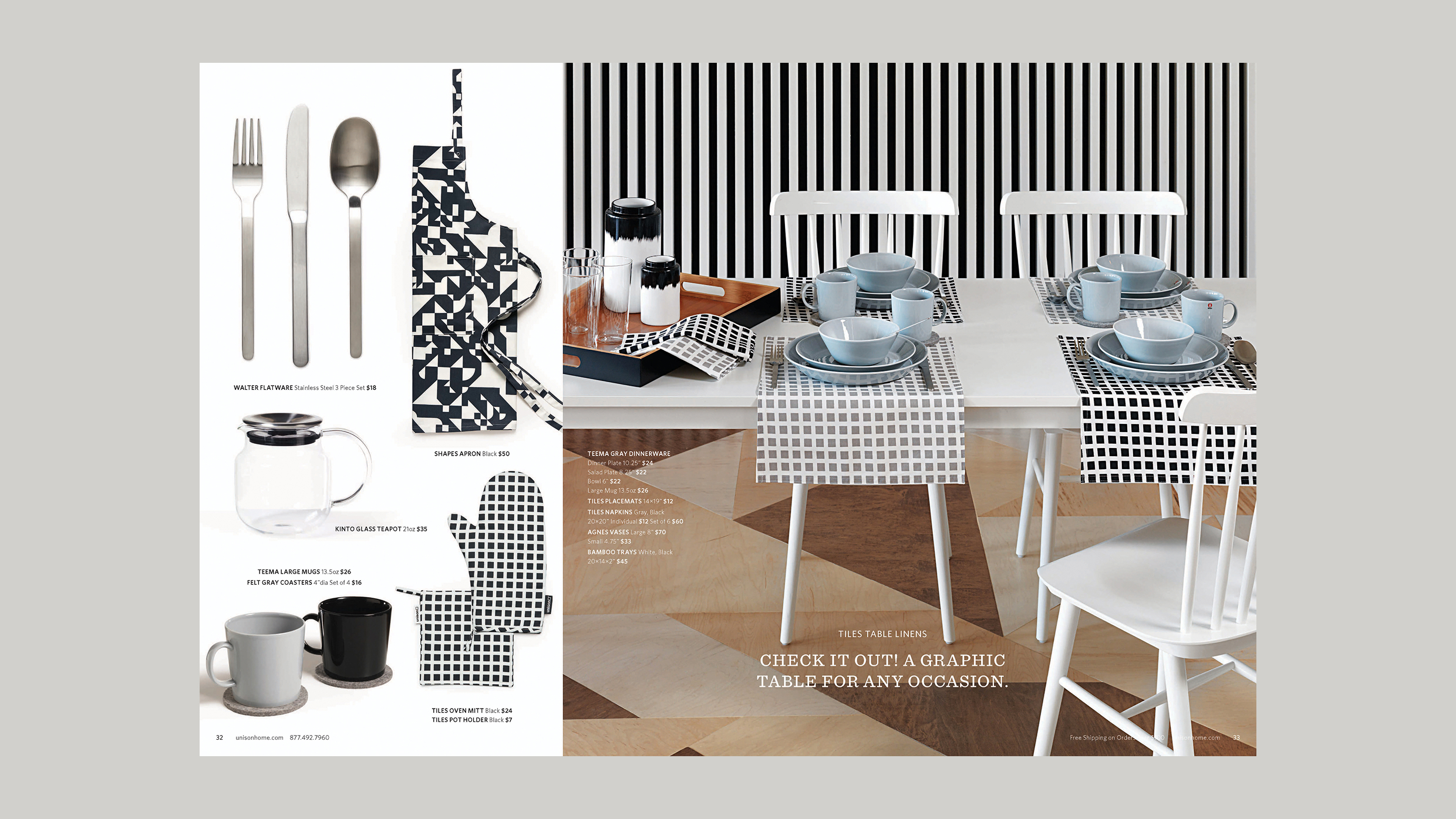 Unison catalog inside