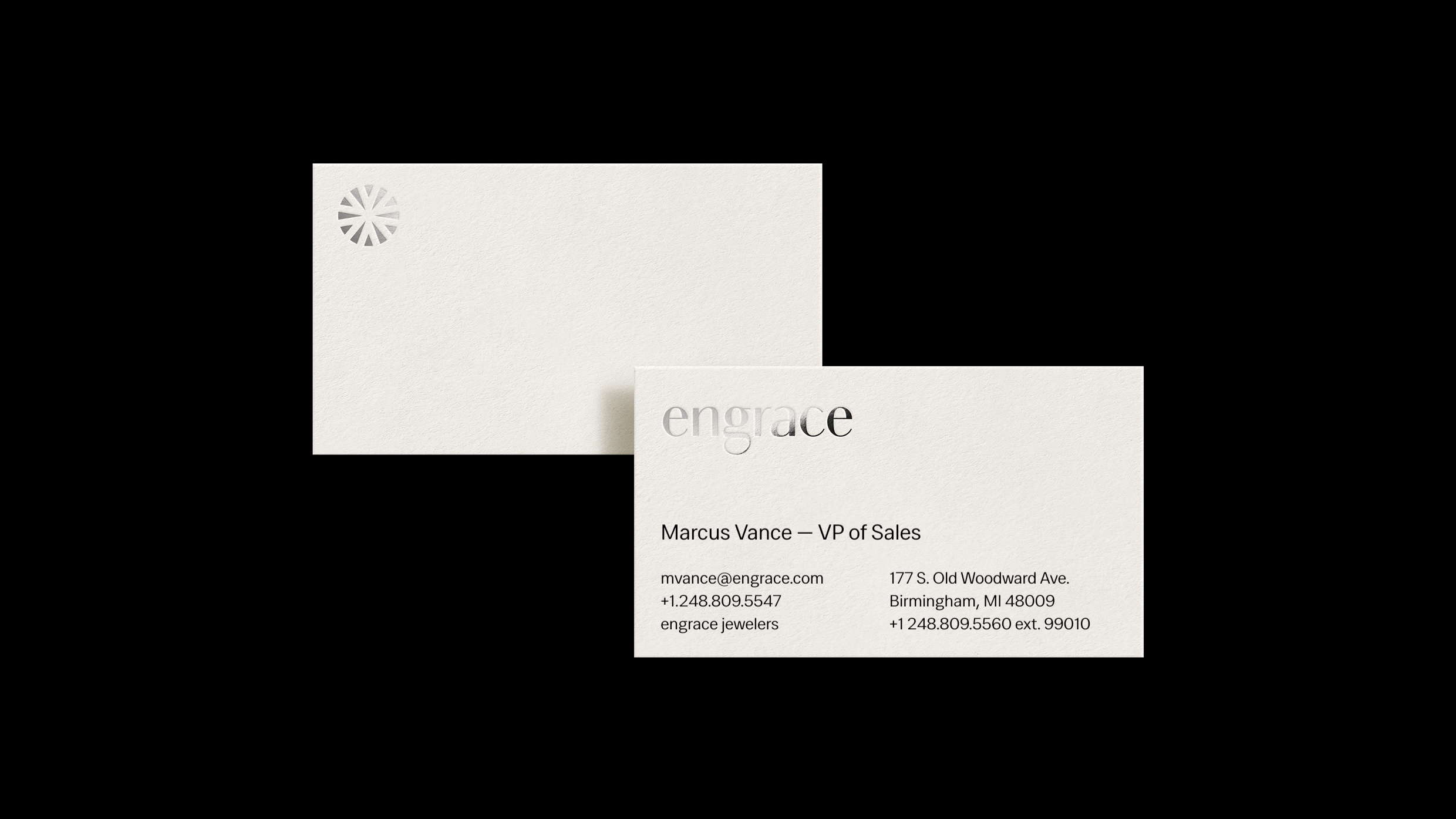 Engrace business card